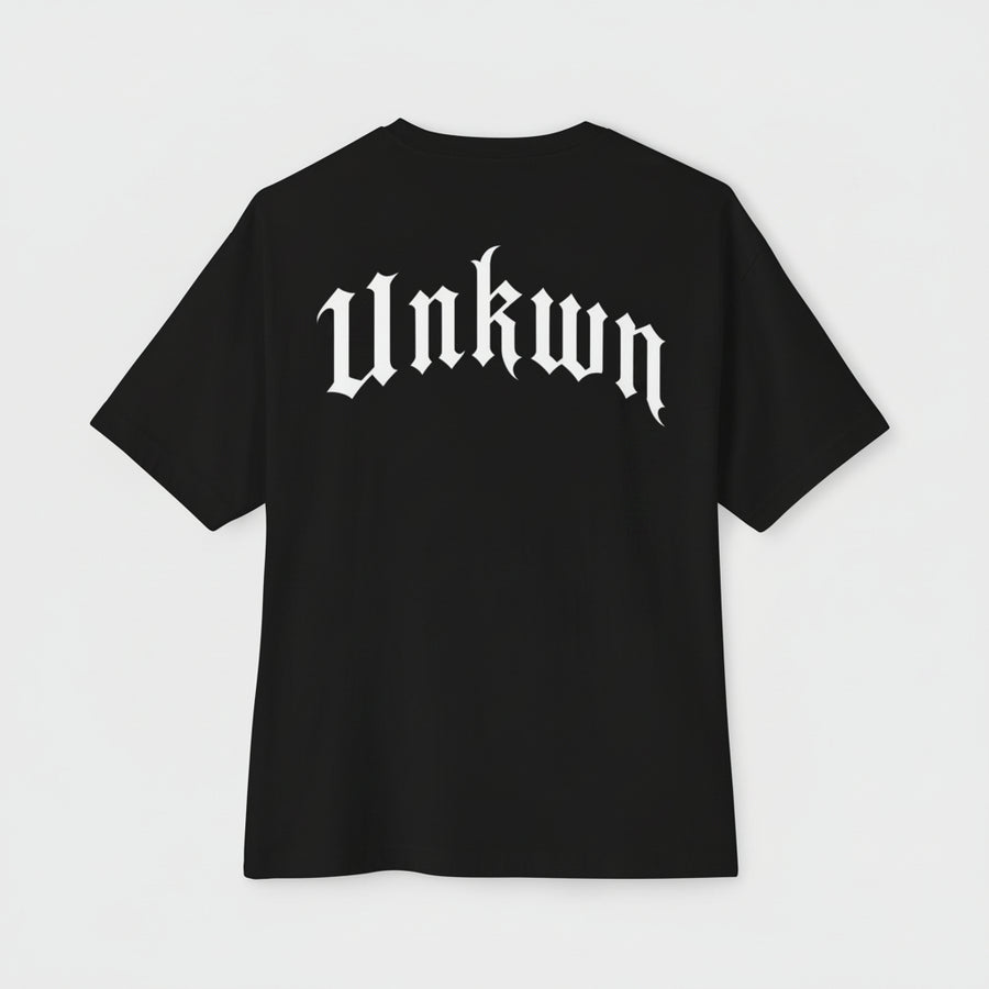 UNKWN Baggy Tee worn, dropped shoulder oversized fit